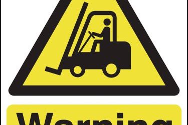 Fork Lift Truck Safety – Keep Pedestrians Away